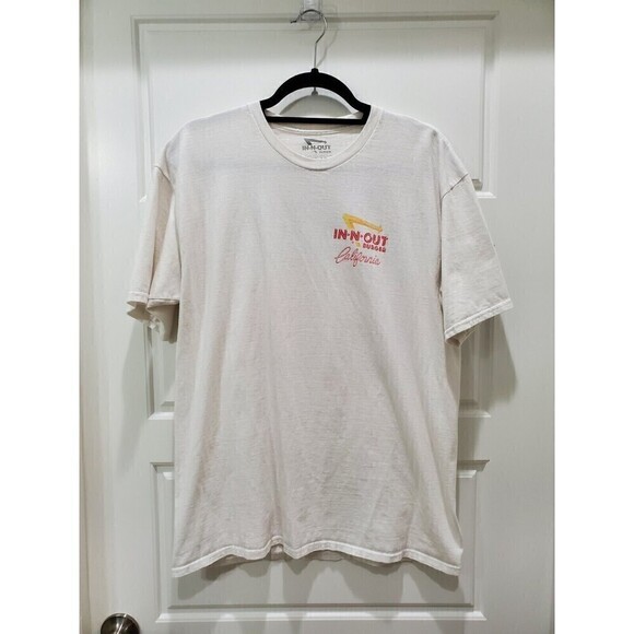 IN-N-OUT LOT OF 2 SHORT SLEEVE T-SHIRT WHITE SIZE LARGE BLACK LAS VEGAS SIZE XL - Picture 10 of 16